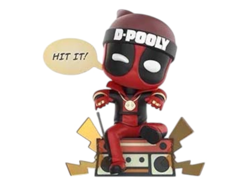Marvel x Pop Mart Deadpool Series Music Star Deadpool Figure