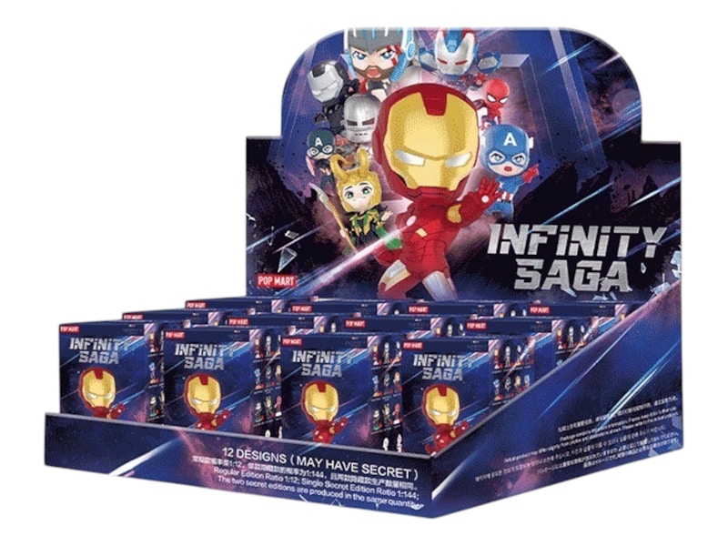 Marvel x Pop Mart Infinity Saga Series Figure Sealed Case (12 Blind Box)