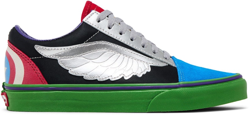 Marvel x Vans Old Skool 'Avengers' VN0A38G1U3V Buy Marvel x Vans Old Skool 'Avengers' VN0A38G1U3V