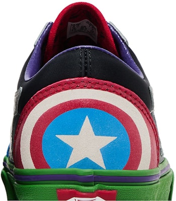 Marvel x Vans Old Skool 'Avengers' VN0A38G1U3V Sizing Marvel x Vans Old Skool 'Avengers' VN0A38G1U3V