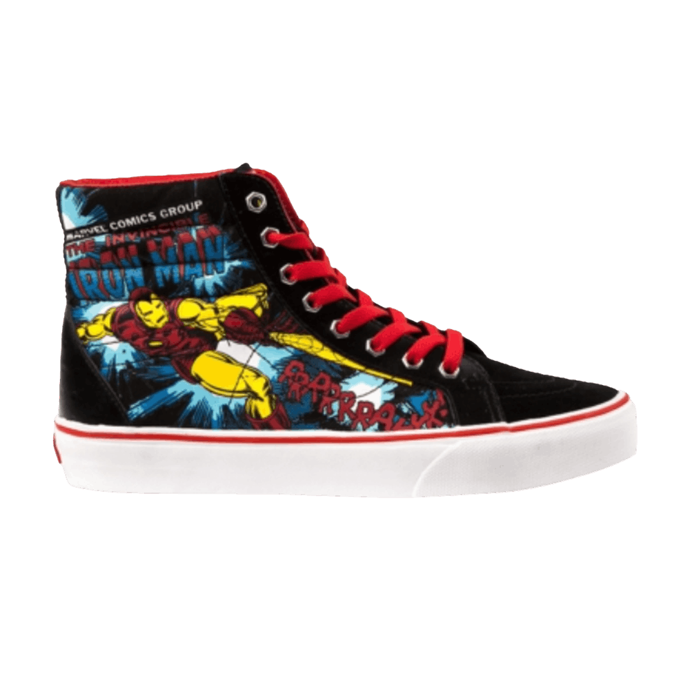 Buy Marvel x Vans Sk8-Hi Reissue 'Iron Man' Sepatu Pria VN0QG29HQ