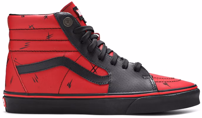 Marvel vans high best sale tops