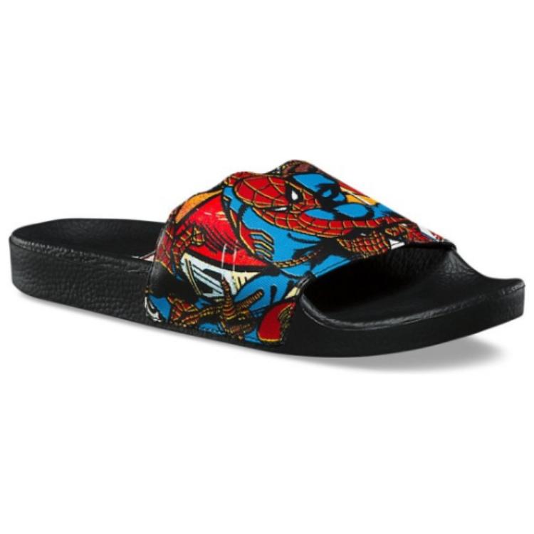 Order Marvel x Vans Slide-On ''Spider-Man'' Herren-Sandalen V004KI9H7