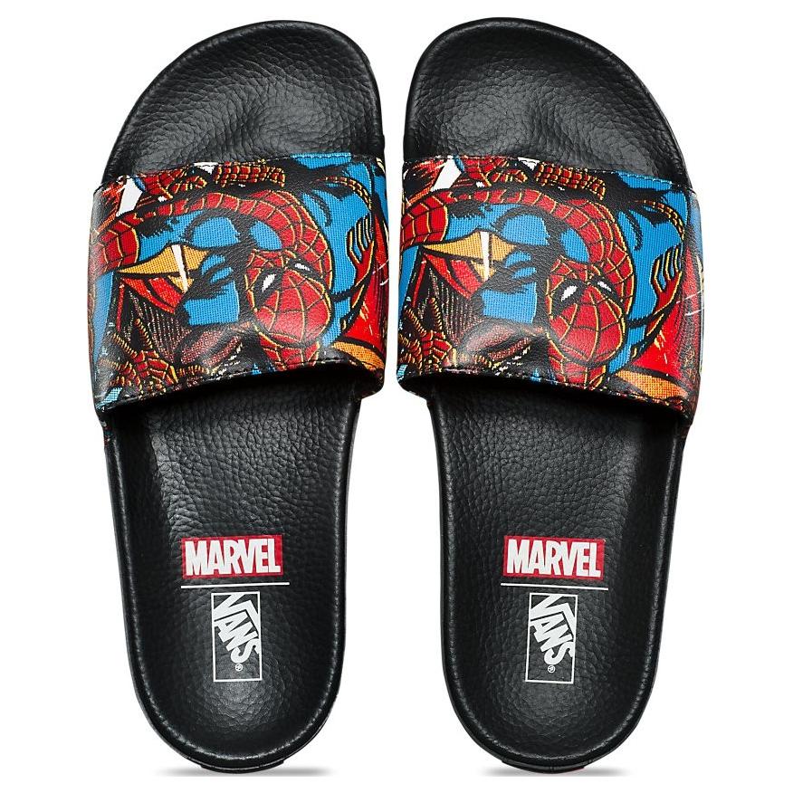 Lookbook Marvel x Vans Slide-On ''Spider-Man'' Herren-Sandalen V004KI9H7