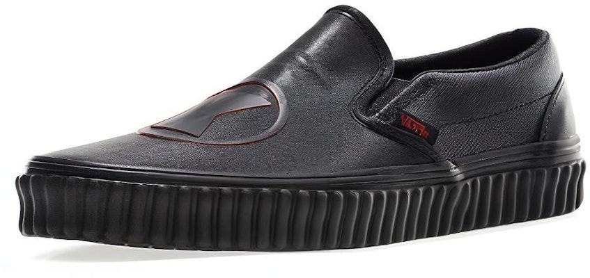 Marvel x Vans Slip-On 'Black Widow' VN0A38F7U7K Order Marvel x Vans Slip-On 'Black Widow' VN0A38F7U7K