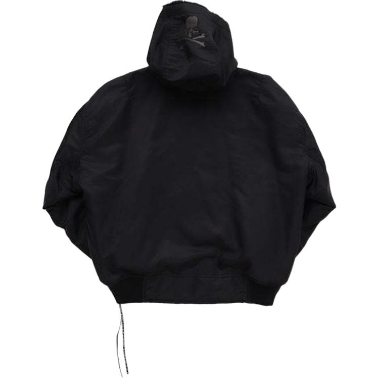 Mastermind FW24 Skull Logo Long Sleeve Jacket Unisex Black MJ24E13-BL029