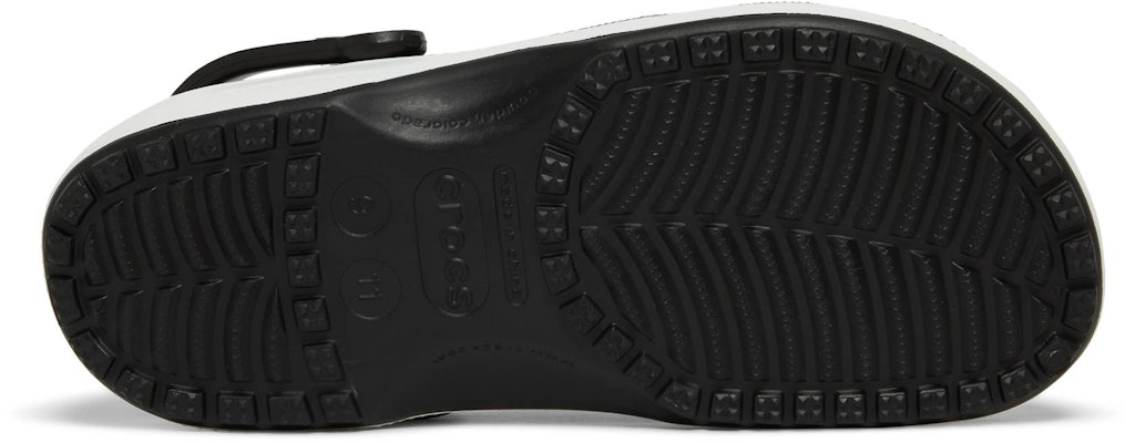 Mastermind Japan x Crocs 经典洞洞鞋 '黑白配色' 208211-066 Shop Mastermind Japan x Crocs 经典洞洞鞋 '黑白配色' 208211-066