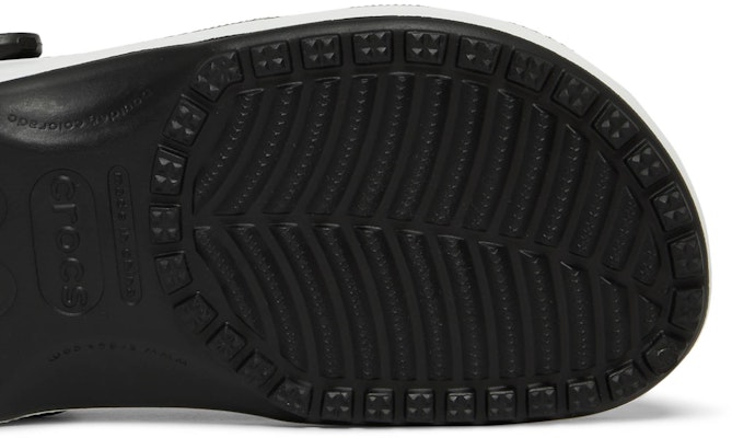 Mastermind Japan x Crocs 经典洞洞鞋 '黑白配色' 208211-066 Purchase Mastermind Japan x Crocs 经典洞洞鞋 '黑白配色' 208211-066