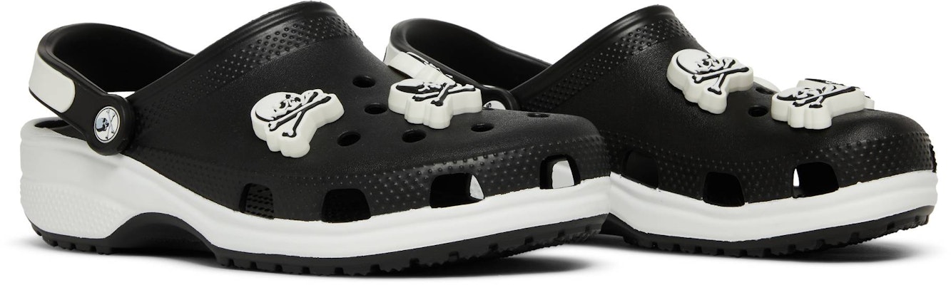Mastermind Japan x Crocs 经典洞洞鞋 '黑白配色' 208211-066 Cheap Mastermind Japan x Crocs 经典洞洞鞋 '黑白配色' 208211-066