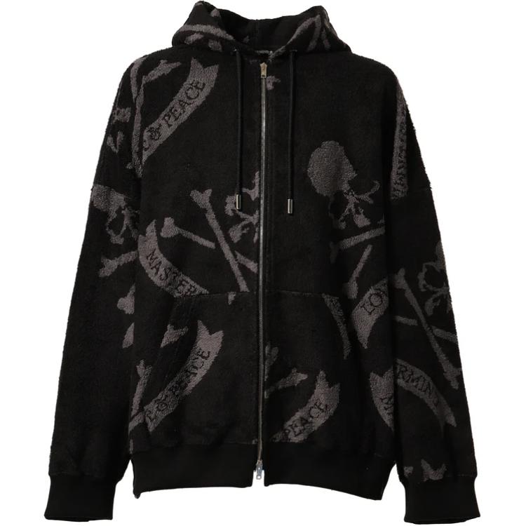 Mastermind Skull & Letter Print Crewneck Sweatshirt Black () MJ22E09SW052019