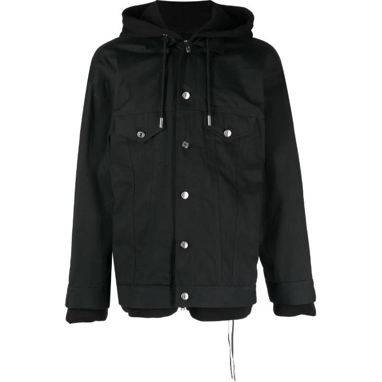 MMW Black Sequin Skull Crewneck Sweatshirt MW23S10SW021