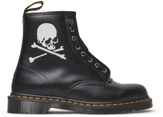Mastermind x Dr. Martens 1460 Sepatu Boots Kulit 'Black Skull' 26516009 Buy Mastermind x Dr. Martens 1460 Sepatu Boots Kulit 'Black Skull' 26516009