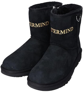 MASTERMIND WORLD x UGG 羊皮 舒適保暖 短中筒 雪地靴 男款 黑色 Order MASTERMIND WORLD x UGG 羊皮 舒適保暖 短中筒 雪地靴 男款 黑色