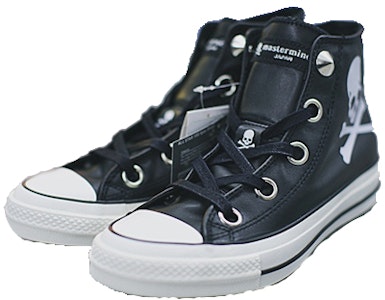 Mastermind x Converse Chuck Taylor All Star 100 Hi 黑色高筒襪鞋 1CK666 Purchase Mastermind x Converse Chuck Taylor All Star 100 Hi 黑色高筒襪鞋 1CK666