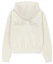 Order Matin Kim Back Logo Essential Zip-Up Hoodie in Ivory MK2600JP303VIV