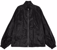 Matin Kim Black Logo Coated Jumper MK2600JP502VBB Matin Kim Black Logo Coated Jumper MK2600JP502VBB