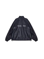 Matin Kim Logo Coated Jumper Jacket MK2600JP002VBB Matin Kim Logo Coated Jumper Jacket MK2600JP002VBB
