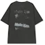 Order Matin Kim Pigment Graffiti Logo Top in Charcoal MK2634TS312UCH