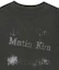 Lookbook Matin Kim Pigment Graffiti Logo Top in Charcoal MK2634TS312UCH