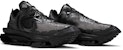 Matthew M. Williams x Nike Zoom 004 'Triple Black' Lelaki Hitam Penuh DC7442-001