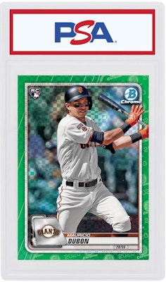 Mauricio Dubon 2020 Bowman Chrome X Rookie Green X-Fractor /31 #38 Buy Mauricio Dubon 2020 Bowman Chrome X Rookie Green X-Fractor /31 #38