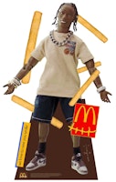 Mcdonald's x Travis Scott Action Figure Life-Size Cutout Mcdonald's x Travis Scott Action Figure Life-Size Cutout