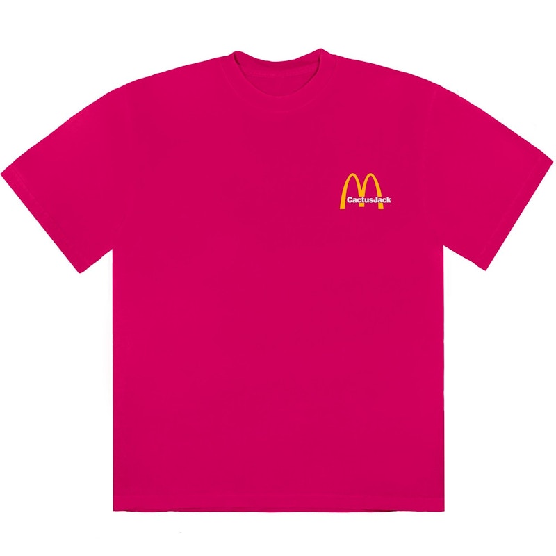 Mcdonald's x Travis Scott Action Figure Series T-Shirt II Pink