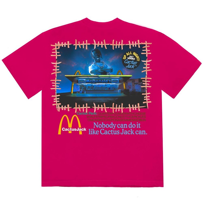 Order マック×トラヴィス スコットTシャツⅡ(ピンク)
