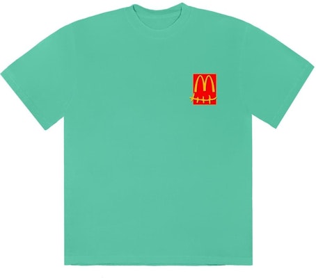 Mcdonald's x Travis Scott Action Figure Series T-Shirt IV Teal Order Mcdonald's x Travis Scott Action Figure Series T-Shirt IV Teal
