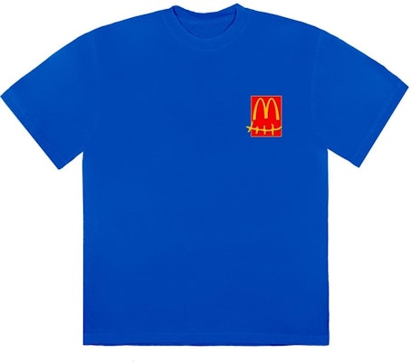 Mcdonald's x Travis Scott Action Figure Series T-Shirt III Blue Order Mcdonald's x Travis Scott Action Figure Series T-Shirt III Blue