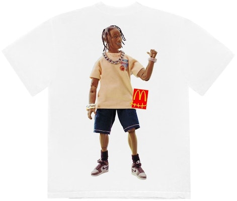 Mcdonald's x Travis Scott Action Figure Series T-Shirt White Order Mcdonald's x Travis Scott Action Figure Series T-Shirt White