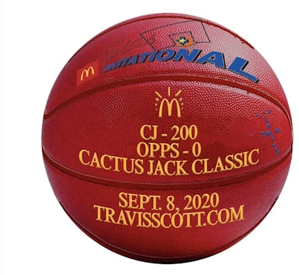 Mcdonald's x Travis Scott All American '92 Basketball Order Mcdonald's x Travis Scott All American '92 Basketball