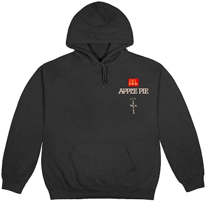 Mcdonald's x Travis Scott Apple Pie Hoodie Black Buy Mcdonald's x Travis Scott Apple Pie Hoodie Black