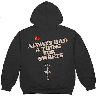 Mcdonald's x Travis Scott Apple Pie Hoodie Black Order Mcdonald's x Travis Scott Apple Pie Hoodie Black