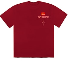 Mcdonald's x Travis Scott Apple Pie T-Shirt Red Mcdonald's x Travis Scott Apple Pie T-Shirt Red