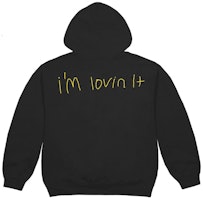 Mcdonald's x Travis Scott Billions Served Hoodie Hitam Order Mcdonald's x Travis Scott Billions Served Hoodie Hitam