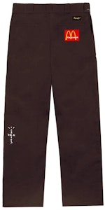 Celana Kerja Coklat McDonald's x Travis Scott Billions Served Buy Celana Kerja Coklat McDonald's x Travis Scott Billions Served