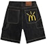 Buy Mcdonald's x Travis Scott Cactus Arches Denim Shorts Indigo