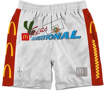 Celana Pendek Putih McDonald's x Travis Scott Cactus Jack All American Buy Celana Pendek Putih McDonald's x Travis Scott Cactus Jack All American