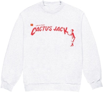 Sudadera Blanca McDonald's x Travis Scott Cactus Jack Spelling Crewneck II Buy Sudadera Blanca McDonald's x Travis Scott Cactus Jack Spelling Crewneck II