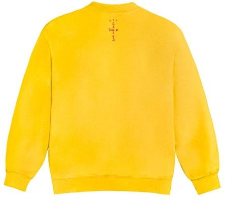 Mcdonald's x Travis Scott Cactus Jack Spelling Crewneck Yellow Order Mcdonald's x Travis Scott Cactus Jack Spelling Crewneck Yellow