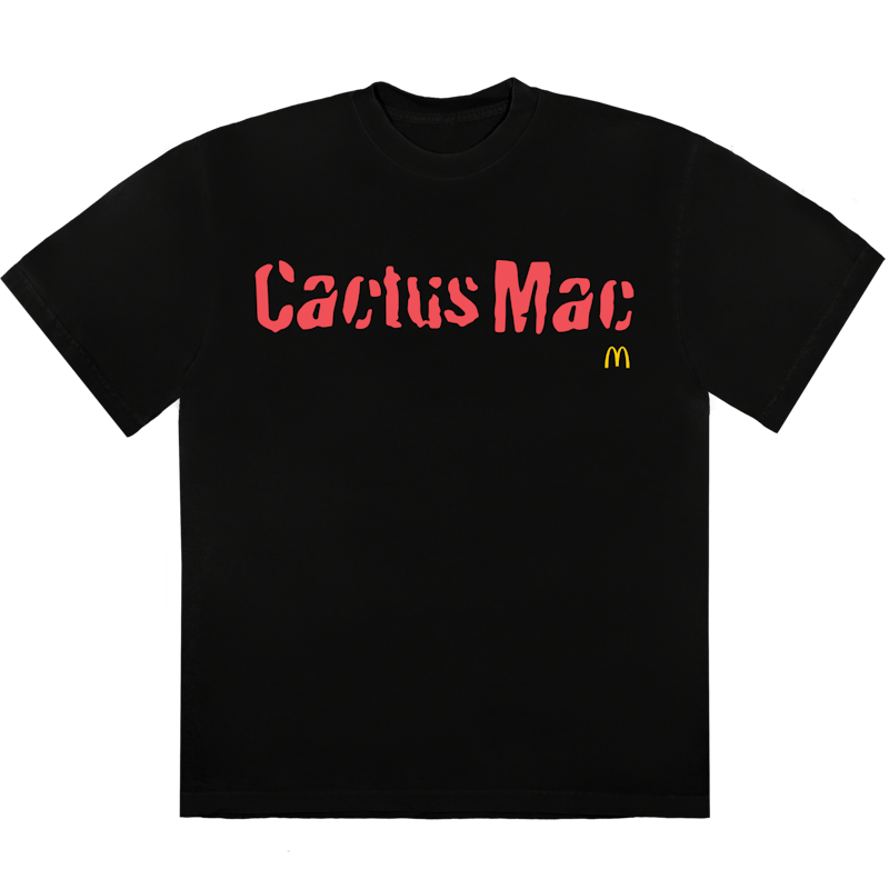 Mcdonald's x Travis Scott Cactus Mac T-Shirt Black