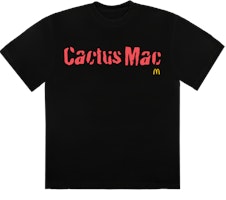 Mcdonald's x Travis Scott Cactus Mac T-Shirt Black Mcdonald's x Travis Scott Cactus Mac T-Shirt Black