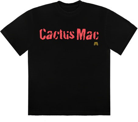 Mcdonald's x Travis Scott Cactus Mac T-Shirt Black Buy Mcdonald's x Travis Scott Cactus Mac T-Shirt Black