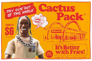 Mcdonald's x Travis Scott Cactus Pack Vintage Blanket Mcdonald's x Travis Scott Cactus Pack Vintage Blanket
