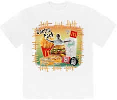 Mcdonald's x Travis Scott Cactus Pack Vintage Bootleg T-Shirt II White Mcdonald's x Travis Scott Cactus Pack Vintage Bootleg T-Shirt II White