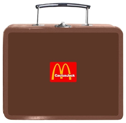 Mcdonald's x Travis Scott Cactus Pack Vintage Metal Lunch Box Order Mcdonald's x Travis Scott Cactus Pack Vintage Metal Lunch Box