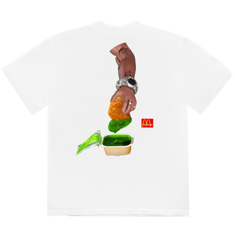 Mcdonald's x Travis Scott Cactus Sauce T-Shirt White