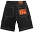 Buy Mcdonald's x Travis Scott CJ Arches Denim Shorts Indigo