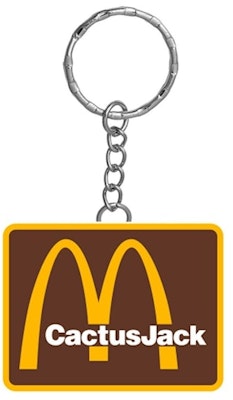 Mcdonald's x Travis Scott CJ Arches Keychain II Brown Buy Mcdonald's x Travis Scott CJ Arches Keychain II Brown